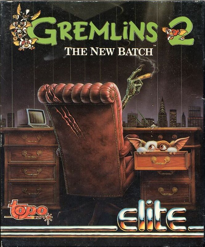 Gremlins 2 box art for MSX